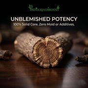 IndianJadiBooti Pure Pashanbhed Root (Bergenia Ligulata) | Botanical for Urinary Harmony, Fluid Balance & Cooling Support, 100 Grams Pack