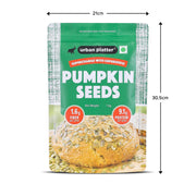 Urban Platter Pumpkin Seeds, 1kg (Pepitas, Naturally Rich in Protein & Healthy Fats, Snack, Sprinkle & Bake)