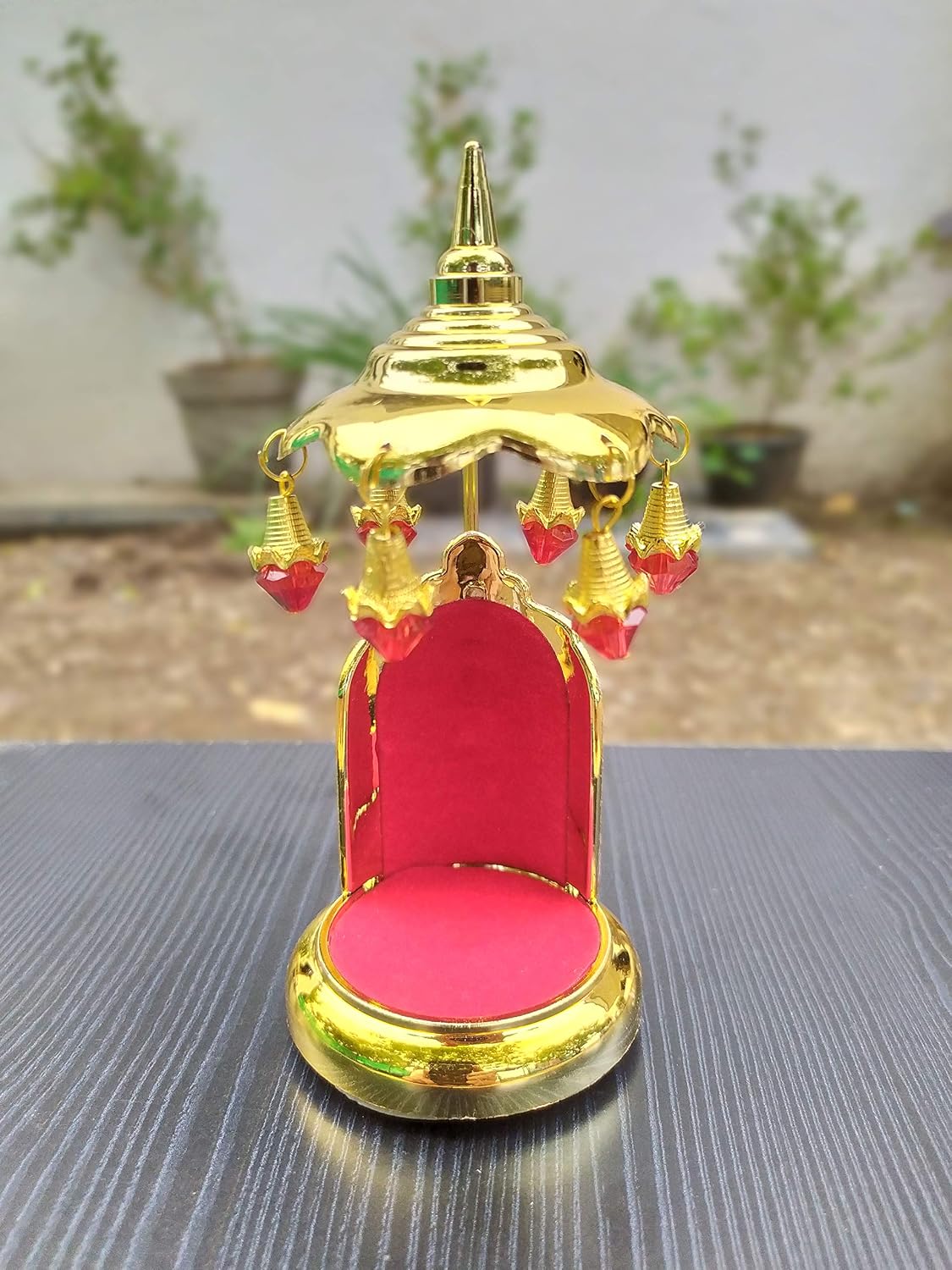 SHINDE EXPORTS Plastic Temple Idol/Statue for Car Dashboard (Design 3, Medium)