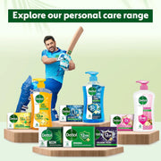 Dettol Lime Fresh (Lime Cool) Bathing Soap Bar with 12hr Freshness (600gm) |Long Lasting Freshness, 150gm Pack of 4