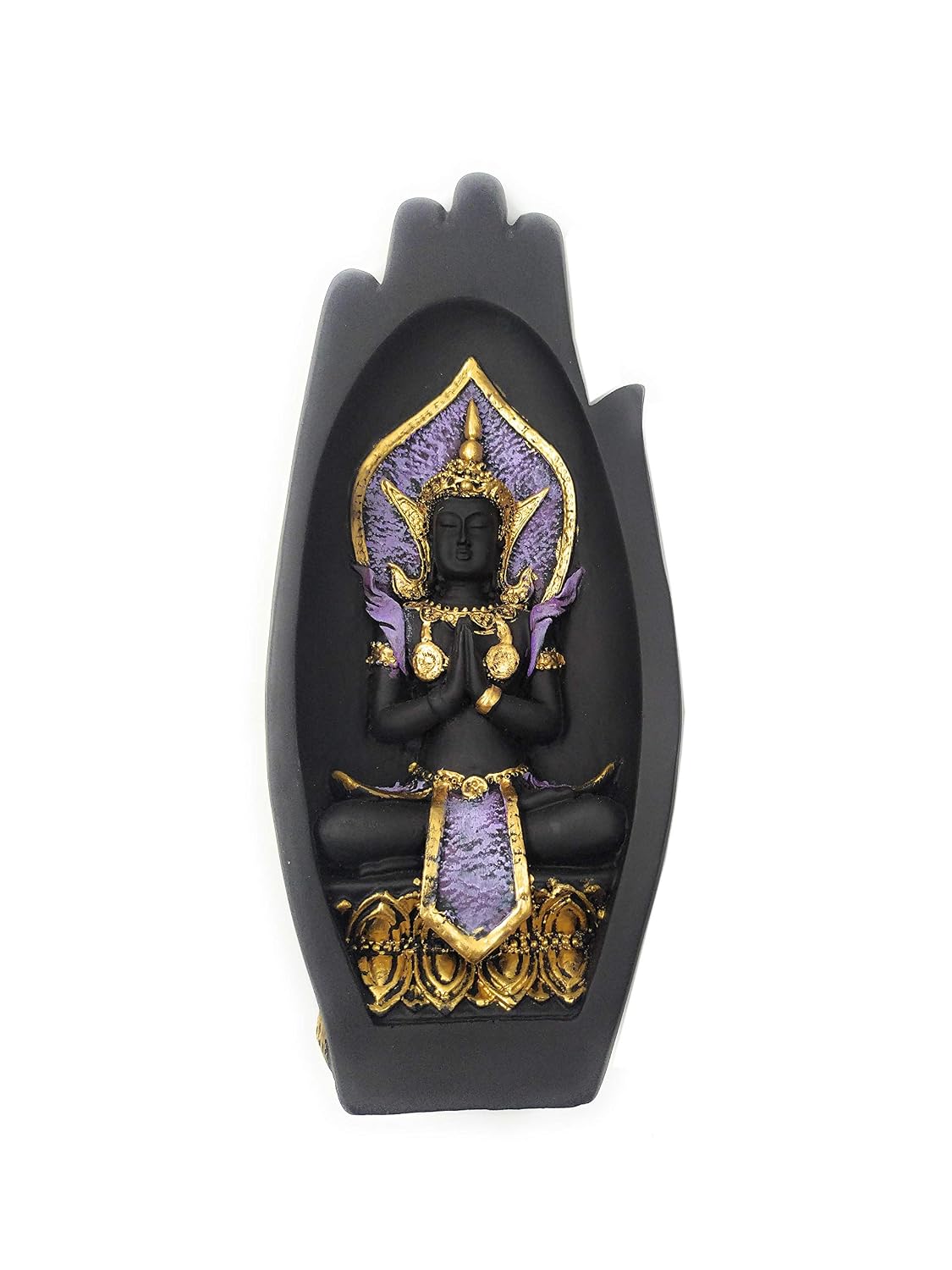 SHINDE EXPORTS Buddha Statue for Home Decor (Purple)
