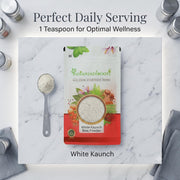 IndianJadiBooti White Kaunch Beej Powder (Mucuna Pruriens/Velvet Bean) – Pure Raw Seeds for Vitality, Muscle Strength & Nervous System Support – Natural Mood Balance (100g Powder)