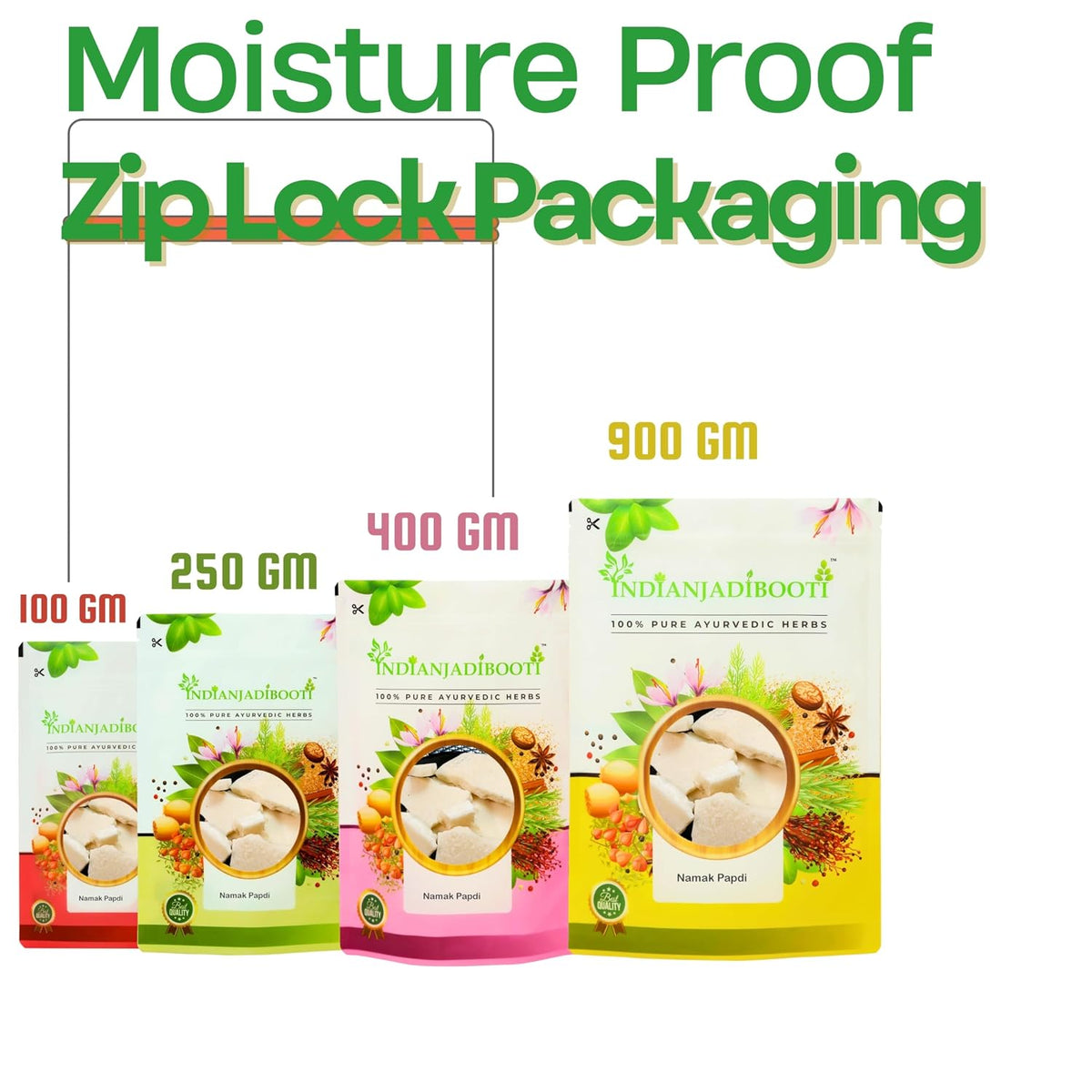 IndianJadiBooti Namak Papdi, 100 Grams