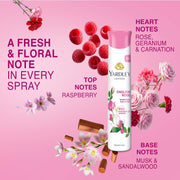 Yardley London English Rose Refreshing Deodorant Body Spray For Women, 150ml