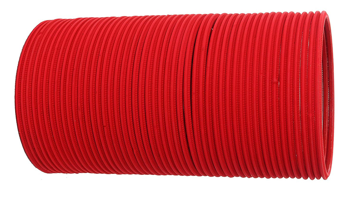 NMII Non-Precious Metal with Base Metal and Zig Zag Pattern Matte Finished Traditional Bangle Set For Women and Girls