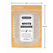 Urban Platter White Sesame (Til) Seeds, 1Kg
