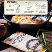 Urban Platter Shirataki Short-Grain Rice, 220 g (Ultra Low-Carb, Low-Calorie, Keto-Friendly, Fat-Free, Gluten-Free Alternative To Rice)