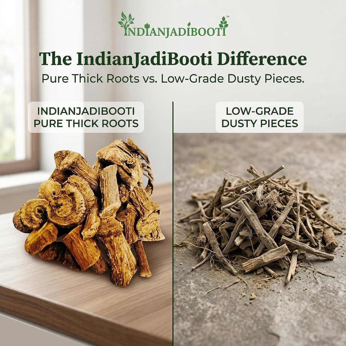 IndianJadiBooti Kaunch Root (900g Pack Of 2) | Mucuna Pruriens Root | Kaunch Ki Jad | Raw Ayurvedic Herb for Strength, Vitality & Nourishing Support | Velvet Bean Root | Dried & Cleaned
