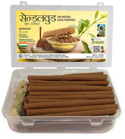Parag Fragrances Organic Series Natural Dhoop Sticks 200 Grams (Sandalwood)
