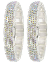 NMII Alloy Metal Traditional Pearls & American Diamond Stone Premium Bangles Set For Women and Girls | Stylish Party, Wedding, Festival, Occasion Fashion Jewellery-Set of 2