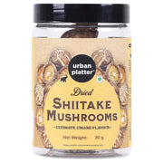 Urban Platter Dried Shiitake Mushrooms, 30 g (Umami | Asian Cuisine)