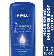 Nivea Beiersdorf Inc Nivea Body In Shower Nourishing Body Lotion For Dry Skin,400 ml (Pack of 1)