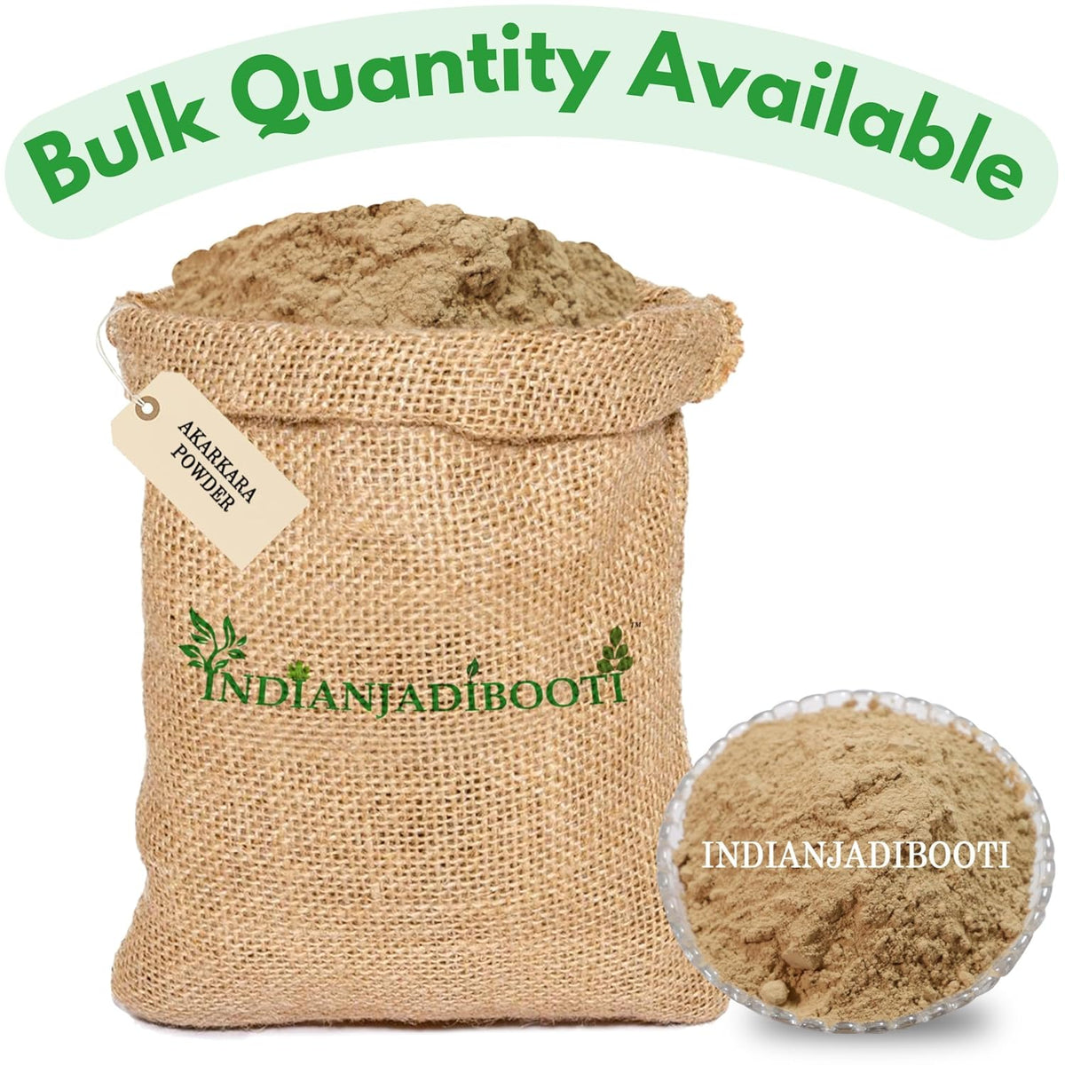 IndianJadiBooti Pure Akarkara Powder (Pellitory Root) | Traditional Botanical for Oral Harmony, Vocal Clarity & Nervine Vitality - 100g
