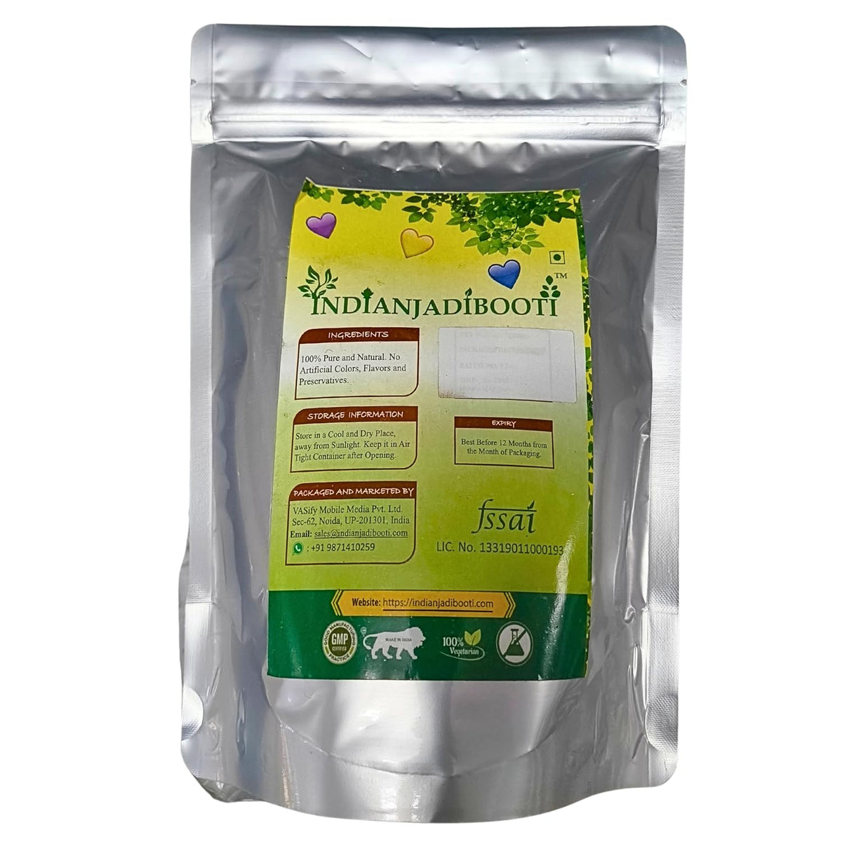 IndianJadiBooti Hadjod Powder - Cissus Quadrangularis (Asthisamharaka) - Natural Supplement for Bone Strength & Joint Flexibility - 900g Value Pack