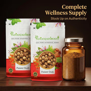 IndianJadiBooti Paneer Dodi Powder - Pure Withania Coagulans | Natural Paneer Phool Churna for Healthy Sugar Levels | Indian Rennet for Metabolic Support & Pancreas Health | 100g