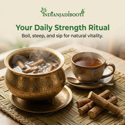 IndianJadiBooti Kaunch Root (900g Pack Of 2) | Mucuna Pruriens Root | Kaunch Ki Jad | Raw Ayurvedic Herb for Strength, Vitality & Nourishing Support | Velvet Bean Root | Dried & Cleaned