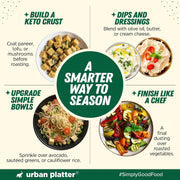 Urban Platter Keto-friendly Parmesan Cheese Seasoning, 100g (High-Protein, Umami-Rich Cheesy Sprinkle for Pasta, Popcorn & Salads)