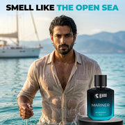 Beardo Mariner Perfume For Man, 50ml | Marine, Fresh, Musky Perfume For Men | Eau De Parfum | Perfume For Man | Long Lasting Fragrance | Gift For Men | Husband | Boyfriend