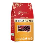 BrijBooti Hibiscus Flower - Herbal Tea- 800 Grams - Gudhal Phool - Hibiscus Dry Flower