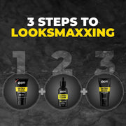 Beardo Looksmaxxing Glow Kit for Men |Ultra GLow Face Wash, Serum & Face Cream| Kojic Acid, Vitamin C, Glutathione, Hyaluronic Acid & Niacinamide | Kit for Glow Up in Men