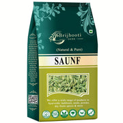 BrijBooti Saunf Moti - Natural Saunf Without Polish - Fennel Seeds Big - 800 Gr