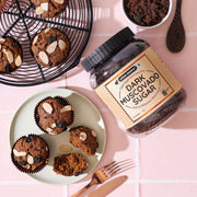 Urban Platter Mauritian Dark Muscovado Sugar, 1kg (Rich & Intense | Perfect for indulgent Baking & Desserts)