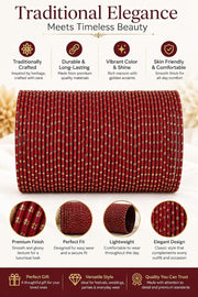 NMII Non-Precious Metal Base Metal with Polka Dots Glossy Finished Bangle Set For Women and Girls