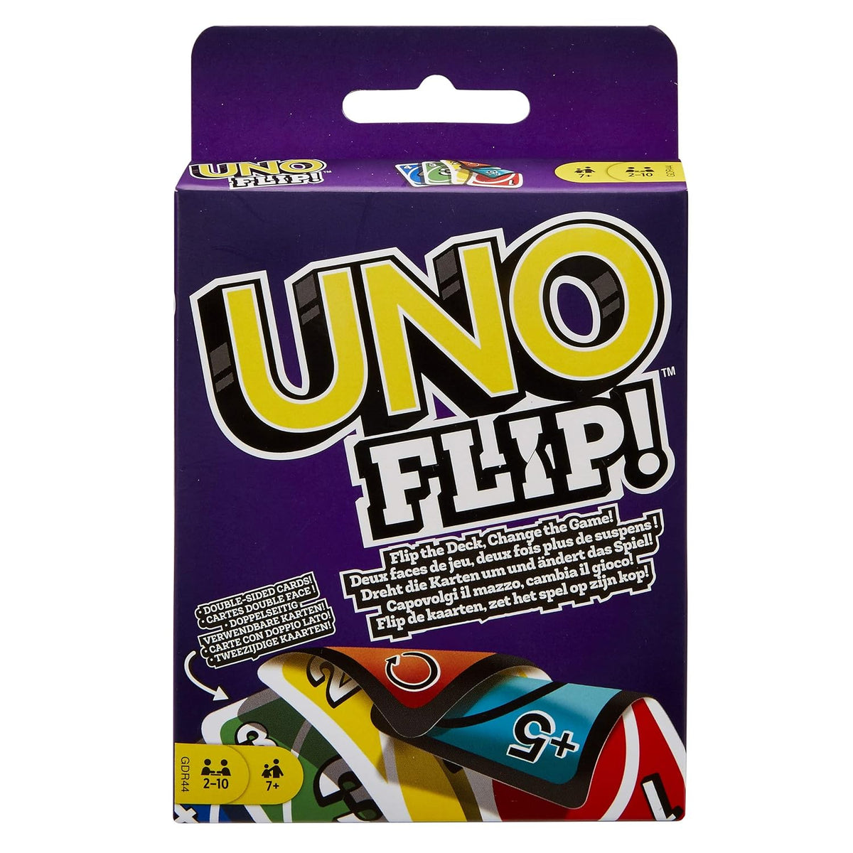 Mattel Games Uno Flip Side & Mattel Skip Bo Card Game