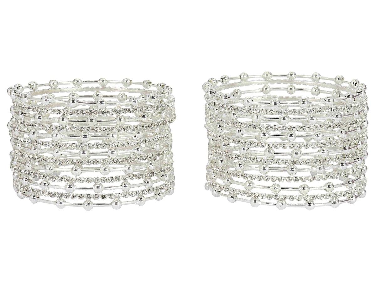 NMII Stylish Glossy Bangle & Bracelet Set for Women & Girls