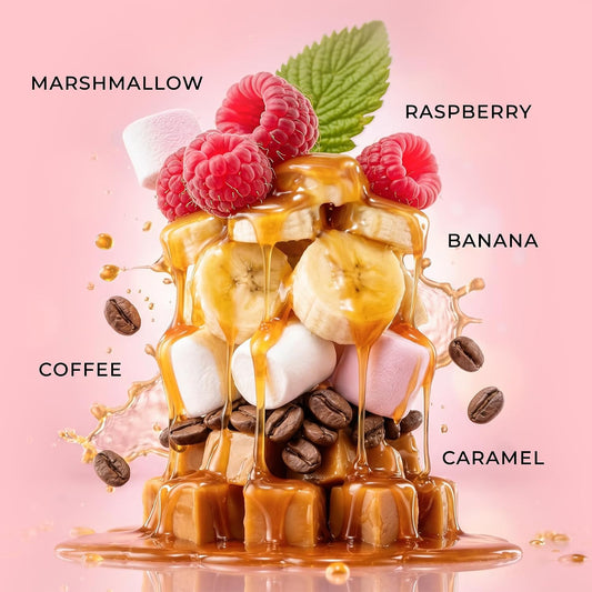 BELLAVITA Gourmand Trend Series | Sweet & Dessert Pocket Fragrances (5 x 10 ml) Eau de Parfum - 50 ml (For Men & Women)