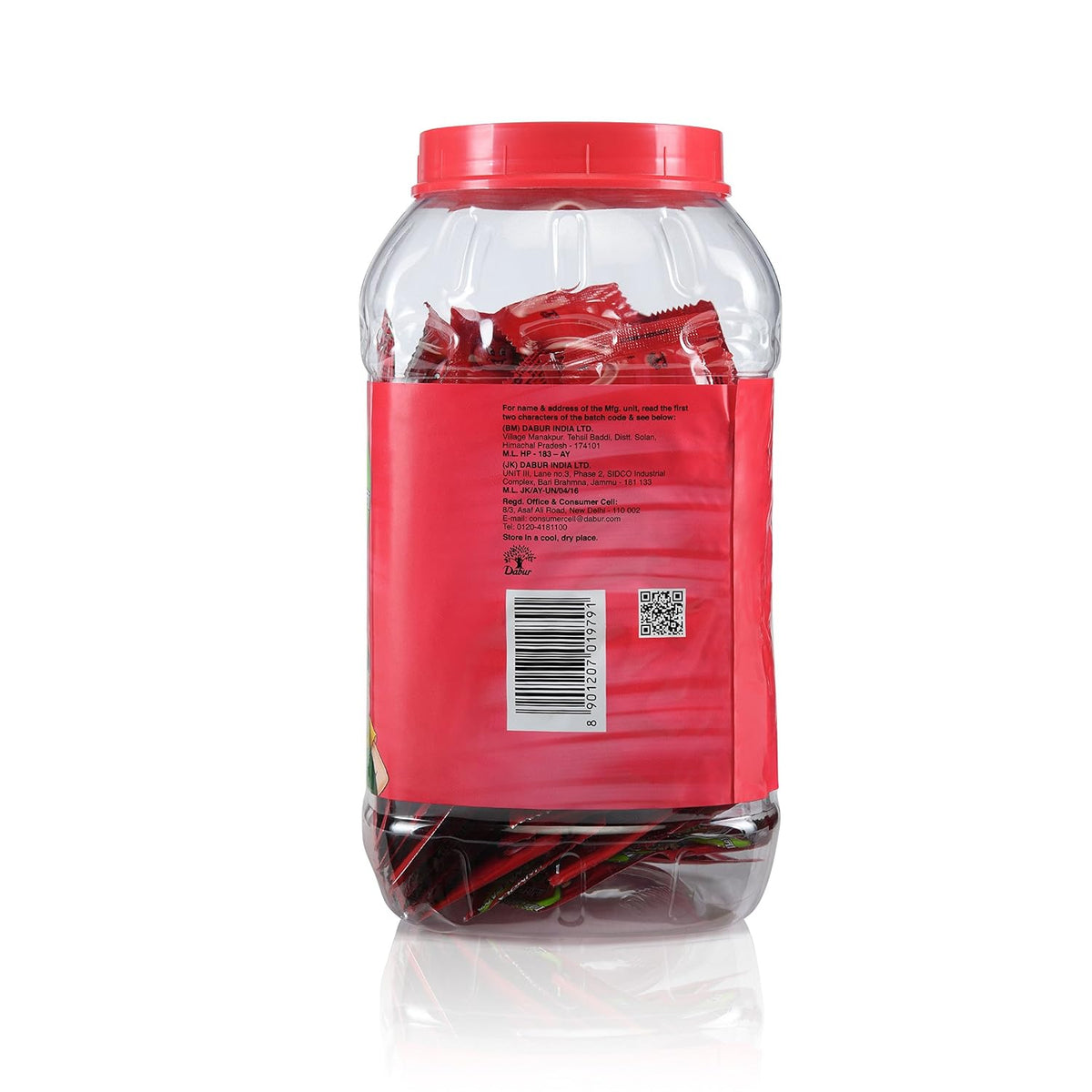 Dabur Hajmola Anardana - Tasty Digestive Tablets - 160 Sachet Jar
