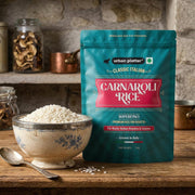 Urban Platter Carnaroli Rice, 1Kg (Product of Italy, Italian Carnaroli Rice for Risottos, Arancini, and Rustic preparations, Vacuum Packed for Freshness and Quality)