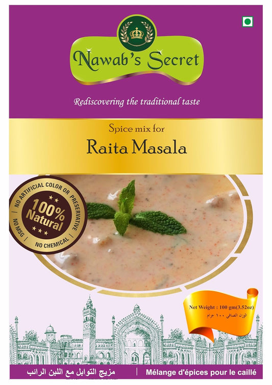 Nawab's Secret Awadhi Raita Masala, 100 gm
