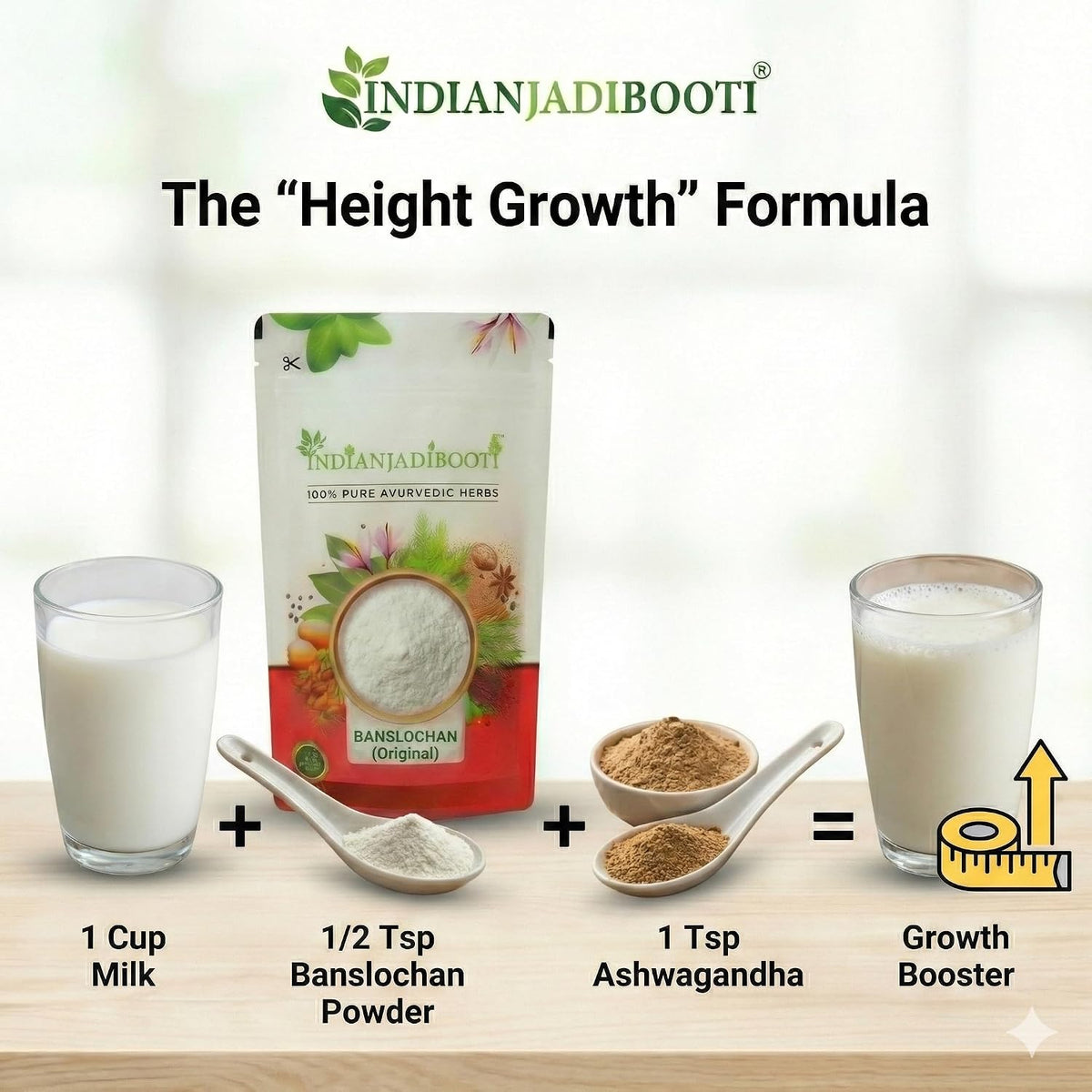 IndianJadiBooti Premium Banslochan | Bone Wellness & Hair Support (30g)