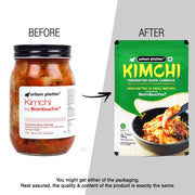 Urban Platter Korean Style Kimchi Fermented Nappa Cabbage, 350g [Raw,Powered by Bombucha]