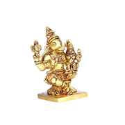 Aalayam Selveer Brass Lakshmi Hayagreevar Idol for Pooja (8 cm, 275g)