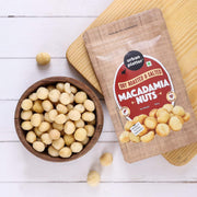 Urban Platter Roasted Salted Macadamia Nuts, 100g (Crunchy | Guilt-Free Snacking | Salted to Perfection)
