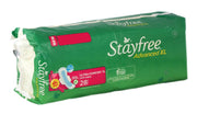Stayfree Advanced Soft Ultra thin Sanitary Pads with Wings - 28 Pieces (XL)