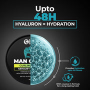 Beardo Man Curls Curling Cream for Men | Super-Defining & Hydrating | Long-lasting Frizz Control | Infused with Hyaluron, Avocado & Coconut | Non-Sticky | Retains hair-moisture | 100g