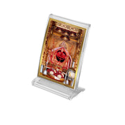 DIVINITI 24K Gold Plated Religious Car Dashboard Frame | Premium God Idol Frame for Car, Home Mandir & Office Table | Spiritual Gift, Decorative Showpiece | Salasar Balaji
