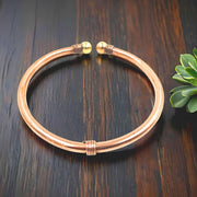 SHINDE EXPORTS adjustable pure copper leg anklet bracelet kada for men and women indian jewelry