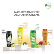 Dabur Vatika Naturals Anti Dandruff Shampoo - 640 ml | 7 Natural Herb Extracts | Contains Lemon, Methi & Tea Tree Oil | Exfoliates Flaky Scalp for Dandruff-Free Hair | Everyday Shampoo for Women & Men