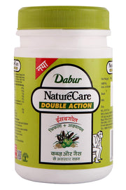 Dabur Nature Carel Double Action Isabgol, Trifala And Ajwain - 100g | Effective Relief From Constipation & Gas (Pack of 2)