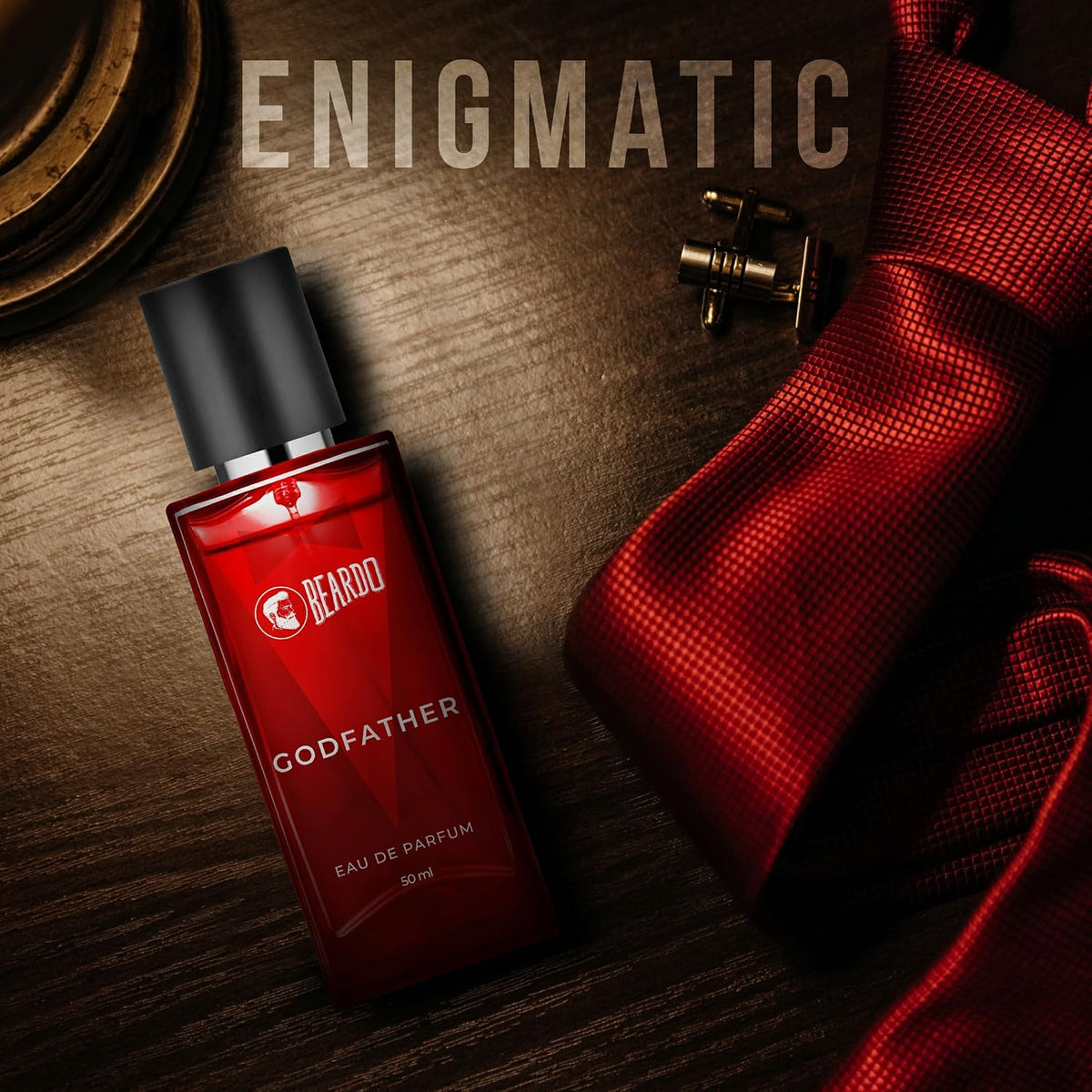 BEARDO Godfather Perfume For Men, 50Ml | Aromatic, Spicy Perfume For Men Long Lasting Perfume For Date Night Fragrance | Body Spray For Men | Gift For Husband | Gift For Boyfriend