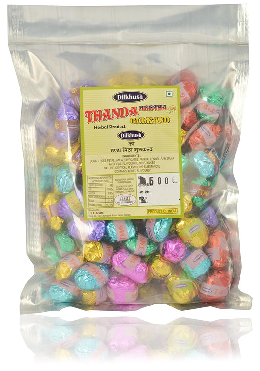 Dilkhush Thanda Meetha Gulkand, 500 grams (Pack of 2)