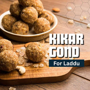 BrijBooti Organic Babool Gond For Ladoo -(250 Gr) Kikar Gond - Gum Arabic - Babul Gond - Edible Gum - Dink - Karuvelam Pisin - Premium Export Quality | FSSAI, GMP, ISO Certified
