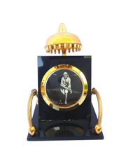 SHINDE EXPORTS Acrylic Sai Baba Car Dashboard Beautiful Stand- Multi Color, Medium