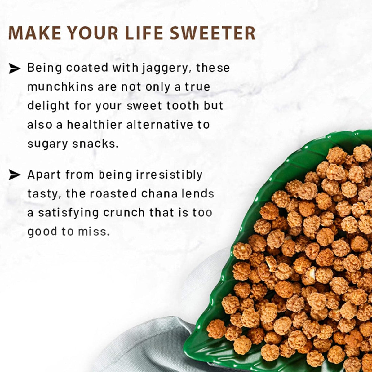 Urban Platter Jaggery Chana, 200 g