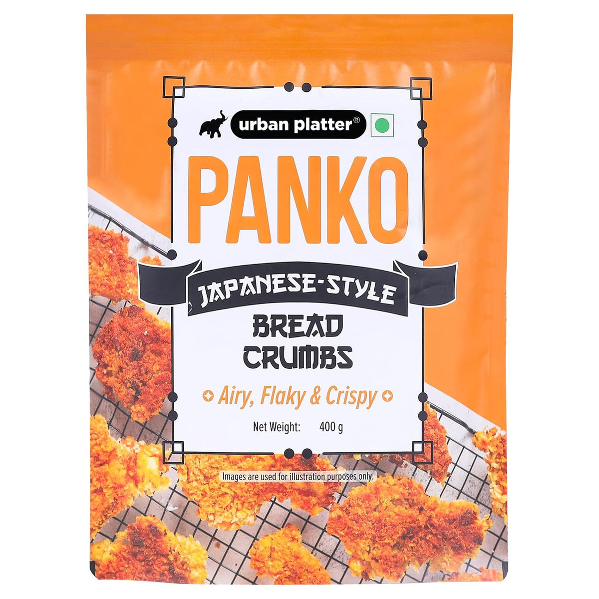Urban Platter Panko Breadcrumbs, 400g