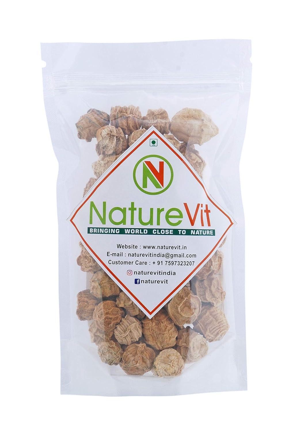 NatureVit Whole Dried Kachari, 400g | Rajasthani Kachari | Kachari Sabut | Sundried Marwari Kacher